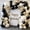 Black Gold White, variant on Emerald Green and Gold Balloons Arch Kit, Double Stuffed Dark Hunter Forest Green Pearl Sand White Metallic Gold Balloons for Wedding First Communion Birthday Graduation Party Decorations