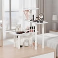 thumbnail image 5 of Furinno TURN-N-TUBE 3-Tier AdJUSTable Countertop Corner Organizer White, 5 of 5