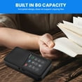 thumbnail image 4 of Portable Scripture Player, Solar Powered Portable Electronic Sound Scripture Reader, 8G Capacity, with Earphone, Lanyard, Charging Cable, 4 of 7