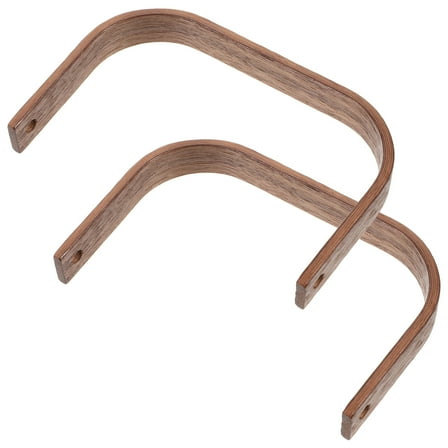 CRAFTHROU Ergonomic Teapot Handle Coffee Square Shape Simple Modeling 2Pcs 5.1x3.3x0.7In