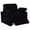 Black, variant on Coaster Collins Upholstery Fabric Corduroy Power Recliner Chair in Black