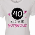thumbnail image 4 of Inktastic 40th Birthday Gorgeous Women's T-Shirt, 4 of 5
