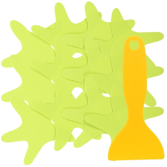 Raindrops 24 Stickers Self-Adhesive Bathtub Anti-Skid Decals Peva Non-Slip for Showers Bathtubs