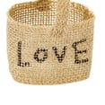thumbnail image 2 of KAKOWELY 4 bolsas de regalo con diseño de amor, cestas pequeñas para flores, bolsas decorativas de lino, cestas para guardar dulces, suministros para bodas y Navidad., 2 of 4
