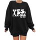thumbnail image 1 of Gibobby Sudaderas para Mujer Sudadera de Forro Polar Sudadera para mujer(Negro,M), 1 of 4