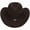 R365-Coffee, variant on Cowboy Hats for Kids Vintage Wide Brim Felt Cowboy Hat Girls Cowgirl Hat with Belt Buckle(Pink,3-18 Y)
