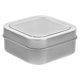 thumbnail image 4 of Latas metálicas cuadradas vacías con tapa transparente. Contenedores portátiles de almacenamiento para velas, dulces, joyas y mucho más., 4 of 7