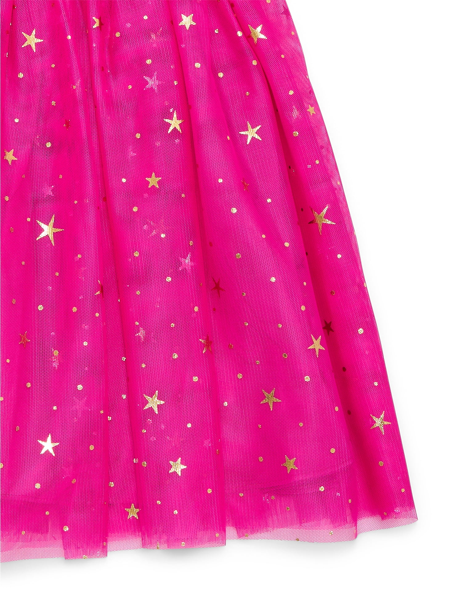 Dreaming of Lucy Toddler Girls Starry Bow Tutu Dress with Short Sleeves, Sizes 12M- 5T