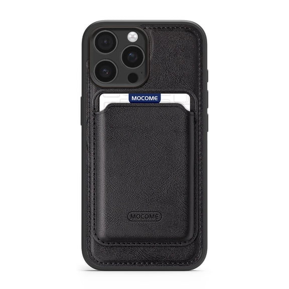 Detachable for iPhone 13 Pro Max Wallet Case with Card Holder, Magnetic PU Leather Credit Card Bag Protective Cover for iPhone 13 Pro Max Support Wireless Charging, Black