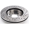 thumbnail image 3 of JEGS 630506 Cross-Drilled & Slotted Rotor Replacement for JEGS Rear Disc Brake C, 3 of 6