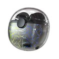 thumbnail image 2 of Sidaley Auriculares portátiles compatibles con Bluetooth, recargables, de transmisión rápida, con Control táctil, para interiores, con estuche de Cables de audio/vídeo Negro, 2 of 6