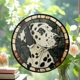 thumbnail image 2 of Dalmatian Stained Glass SunCatcher Dalmation Light Catcher Window Hanging Home Decoration Dalmatian Dog Owner Gifts, Stained Glass Ornament 2025, Holiday Decoration, Seasonal, 2 of 6
