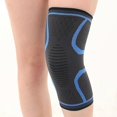 thumbnail image 1 of Paquete de 2 rodilleras, soporte de manga de compresión para hombres, correr, montar, silicona, antideslizante, rodilla kaili Sencillez, 1 of 2
