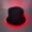 Red, variant on Voska Unisex LED Glow Bucket Hat Outdoor Party Sun Hat Breathable Cotton Blend Beach Festival Light Up Cap Blue