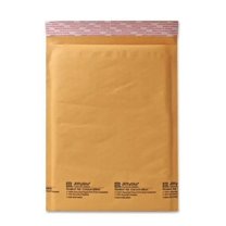 JIFFYLITE - Kraft Self-Seal Bubble Mailers, Size 1, 7-1/4" x 12" - PACK OF 10 MAILERS
