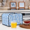 thumbnail image 6 of Fotbe Winter Paisley Pattern for Four Slice Toaster Cover, Fingerprint Protector, Super Soft Appliance Cover And Dust Cover,Bread Dust Cover & Fingerprint Protection, 6 of 7