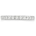 thumbnail image 3 of Diamond Eternity Wedding Ring Band 14K White Gold (0.51ctw), 3 of 4