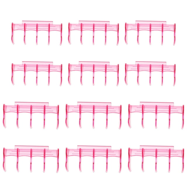 Miangastore Outil de Permanence pour Coiffage et Bouclage en Salon Rose 30 Pcs 2.9x1.2x1.2 Po
