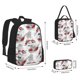 thumbnail image 2 of Easygdp Koi Fish Mochila para Niños y Niñas con Set de Caja de Almuerzo y Estuche para Lápices 3 en 1, Mochila Escolar Estampada para Adolescentes, 2 of 7