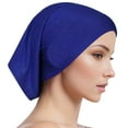 thumbnail image 2 of Yoyauz Muslim Women Wearing Headscarf Hat, Solid Color Headscarf Hat, Elastic And Breathable Lower Cover, Fully Covered Lower Pipe Cap, 2 of 5
