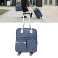 thumbnail image 4 of Ensemble de Bagages à Main Extensibles 2 en 1 en Polyester Valise de Voyage Weekender avec Roues pour Femmes Hommes, 4 of 7
