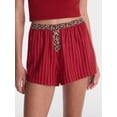 thumbnail image 4 of No Boundaries Print Boxer Sleep Shorts, 3" Inseam, Women's XS-XXL, 4 of 5