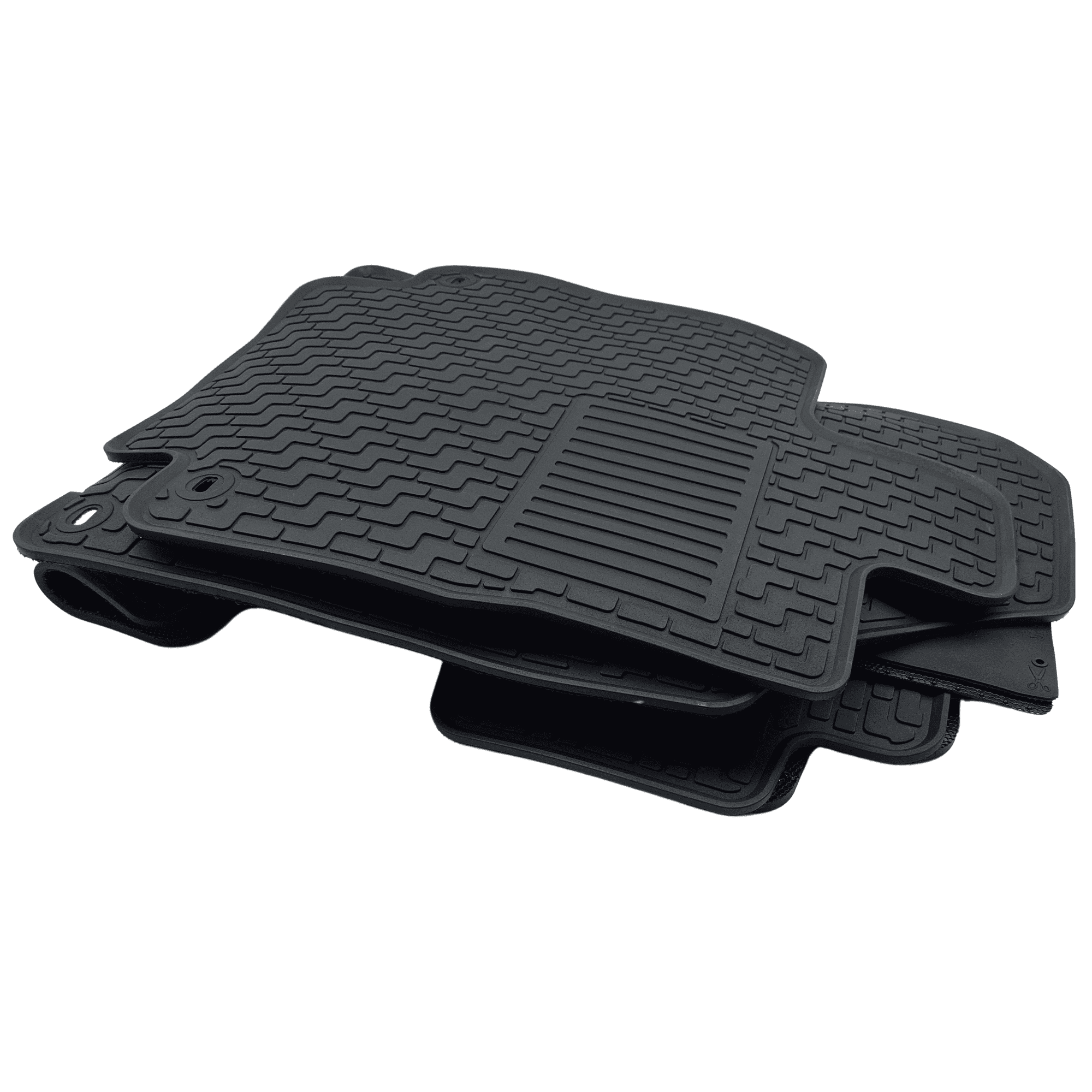 Floor Mats For 2011-2017 Honda Odyssey (RL5) Heavy Duty Custom Fit All Weather Floor Liner 3 ROW Full Set Rubber
