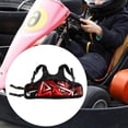 thumbnail image 4 of QSTDGVPW Adjustable Kids Karting Rib Protector Lightweight Sponge Armor Chest Safety Gear red, 4 of 7