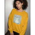 thumbnail image 2 of Cotton Bouquet Ii Sweatshirt Women -Jennifer Paxton Parker Designs, Female x-Large, 2 of 4