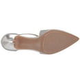 thumbnail image 6 of Bando Womens Zeffer 2 Glitter Pointed Toe Slingback Heels, 6 of 6