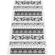 thumbnail image 3 of 9Pcs Embossing Folder DIY Plastic ConcaveConvex Embossed Template Paper Crafts for Card Scrapbook, 3 of 5