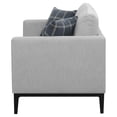 thumbnail image 5 of Apperson Upholstered Track Arm Loveseat Light Grey, 5 of 11