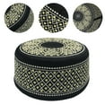 thumbnail image 2 of Embroidered Muslims Men Prayer Hat Ethnic Cultural Islamic Hat Holiday Gift, 2 of 10
