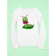 thumbnail image 3 of Green Caterpillar On Leaf Long Sleeve Toddler -Image by Shutterstock,  2 Toddler, 3 of 4