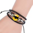 thumbnail image 3 of Pulsera de cuero de Marvel para niños, accesorios de Capitán América, Spiderman, Hulk, Deadpool, figura de Anime, pulsera de Cosplay, juguetes para niños, regalos, 3 of 6