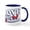 White/Navy Inside, variant on CafePress - I Love A Nasty Woman Mug - 11 oz Ceramic Mug - Novelty Coffee Tea Cup