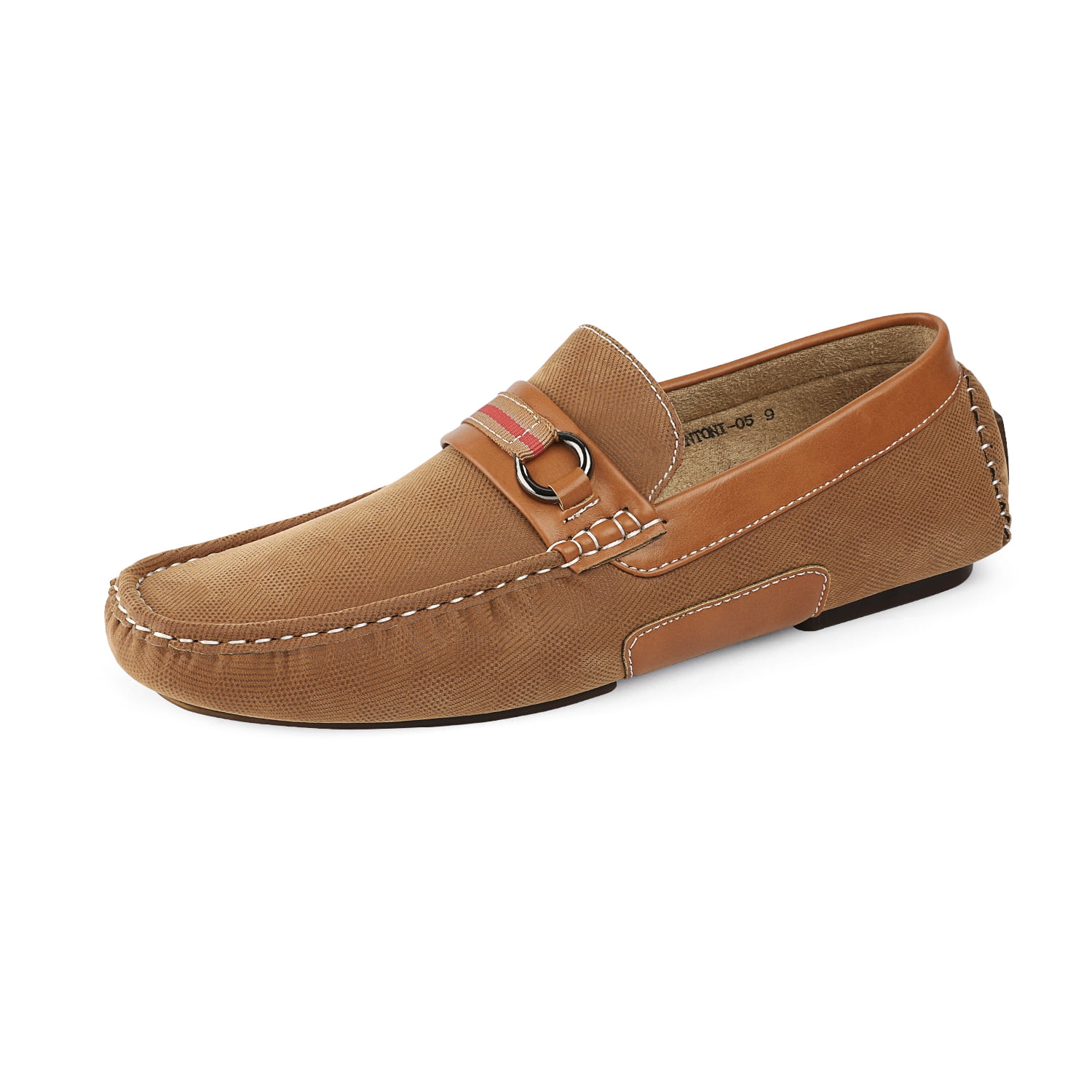 〽️Men\'s Tan Bruno Marc  Penny Moccasins Comfortable Casual Dress Loafers Bruno Marc Men main image 2