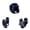 Blue, variant on 6 piece karate Taekwondo sparring gear combo set by Eclipse Color: Pink, Size: adult large