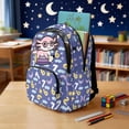 thumbnail image 4 of KUIFORTI Axolotl Print School Bag with Lunch Bag Set of 4 Fashion Girls Backpack with Pencil Case Water Bottle Sleeve for Teens Elementary Middle School Daily Use, 4 of 7