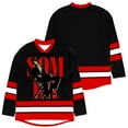 thumbnail image 2 of Sombr Merch Jersey V-Neck Sweatshirts Cosplay Women Men Fashion Winter Long Sleeve Y2K Top, 2 of 4