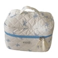 thumbnail image 1 of Bolsa de maquillaje Yinane organizadora de cosméticos azul, 1 of 8