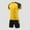 Yellow, variant on ITSAME Boys Athletic Outfits, Performance Short Sleeve Top and Shorts 2-Piece Quick-Dry Football Training Jersey Sets Black 6T