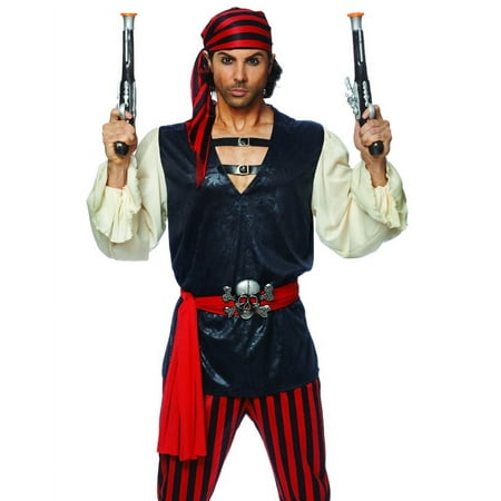 Costume Culture by Franco LLC Mens Pirate Adult Carribbean Halloween Costume
