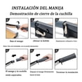 thumbnail image 3 of MORNWELL Guillotina para Papel,Protecci&oacute;n de Seguridad Autom&aacute;tica,Cortador de Papel A4 de 12 Pulgadas,Cortadora uso rudo para A4/B5/A5/B6/B7,Mica,Fotos,Etiquetas,Cup&oacute;n, 3 of 8