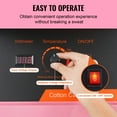 thumbnail image 3 of KFFKFF 1KW Commercial Candy Cotton Machine Pink for Party, 3 of 6