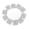 thumbnail image 1 of 10pcs Silicone Gel Tens Units Electrode Replacement Pads For Massagers Practical, 1 of 4