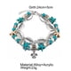 thumbnail image 3 of Tobillera con perlas y estrella para mujer, joya de regalo con personalidad, 3 of 8