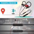 thumbnail image 4 of Auriculares deportivos Bluetooth, Auriculares deportivos Bluetooth, Horas de juego, Auriculares deportivos Bluetooth 5,0 Afortunado Sencillez, 4 of 5