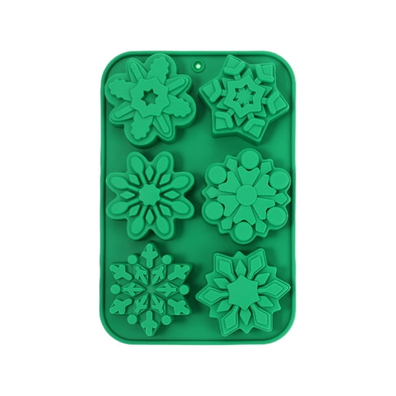 Colorful 3D Christmas Cookie Candy Silicone Mold For Baking Decor And Diy Craft, Create Festive Shaped Treats For Holiday Parties, Gifts And Family Fun