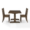 thumbnail image 5 of Crosley Furniture Joanna 5-Piece Dining Table Set in Dark Oak, 5 of 9